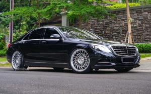 Mercedes-Benz S400 by Permaisuri on Vossen Wheels (ML-R2) 2018 года